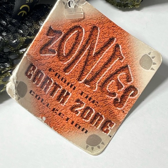 Flemington Frog Russ 6” Plush Stuffed Beanie Green Earth Zone Zonies Item 1354 - Picture 8 of 12